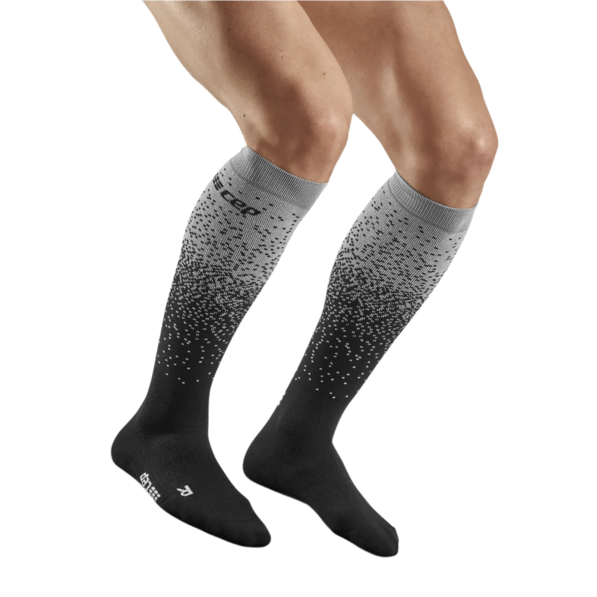 Ski Snowfall Tall Compression Socks, Men