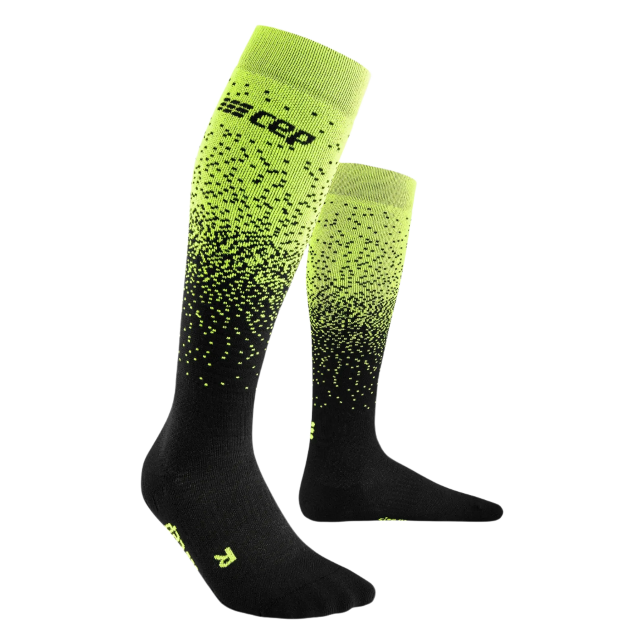 Ski Snowfall Tall Compression Socks, Men