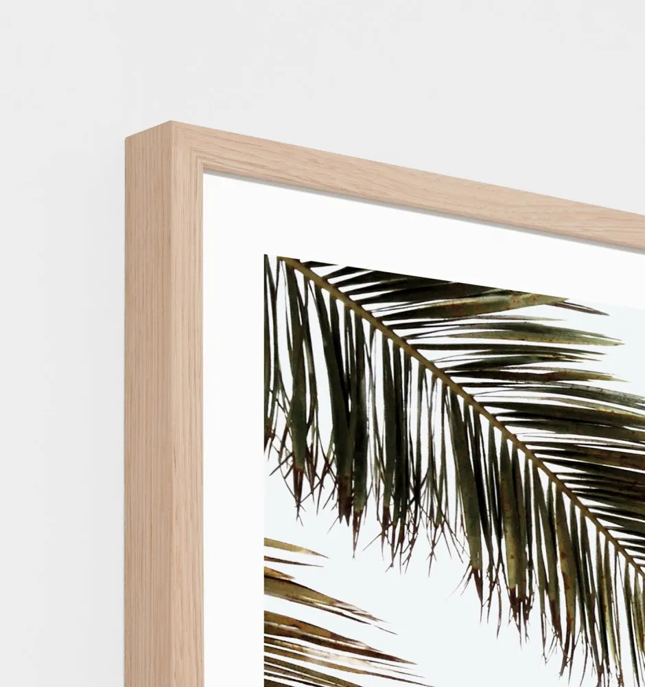 Tropical Hut Framed Print