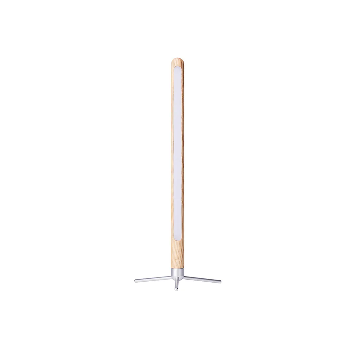 Vertical Wood Eye-Protection Desk Lamp