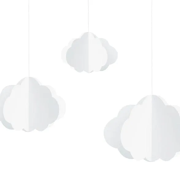 White Cloud Hanging Decorations (3)