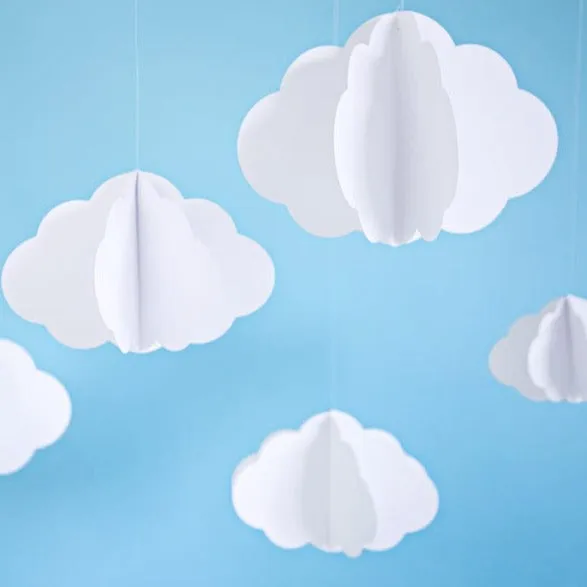 White Cloud Hanging Decorations (3)