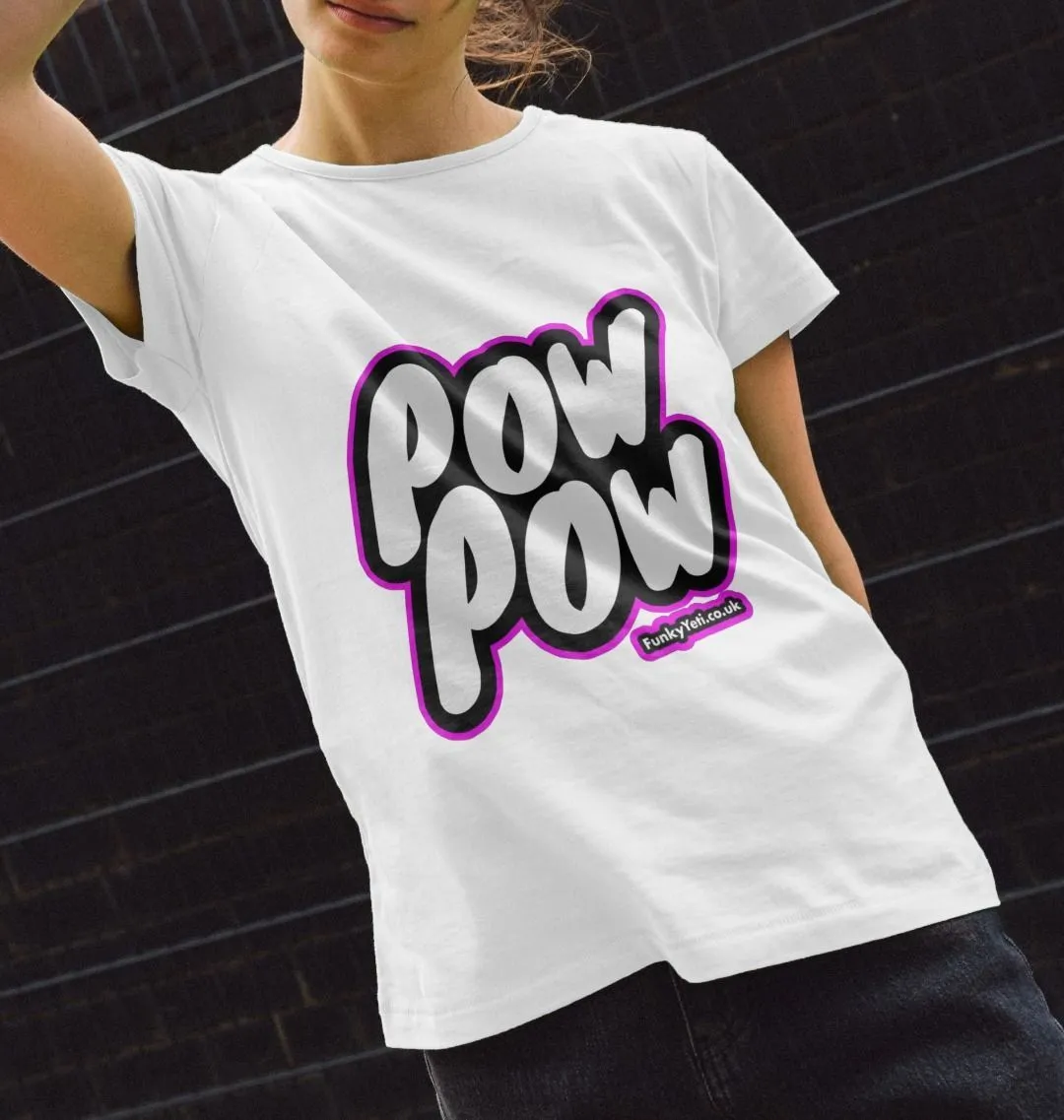 Women's Pow Pow Organic Tee