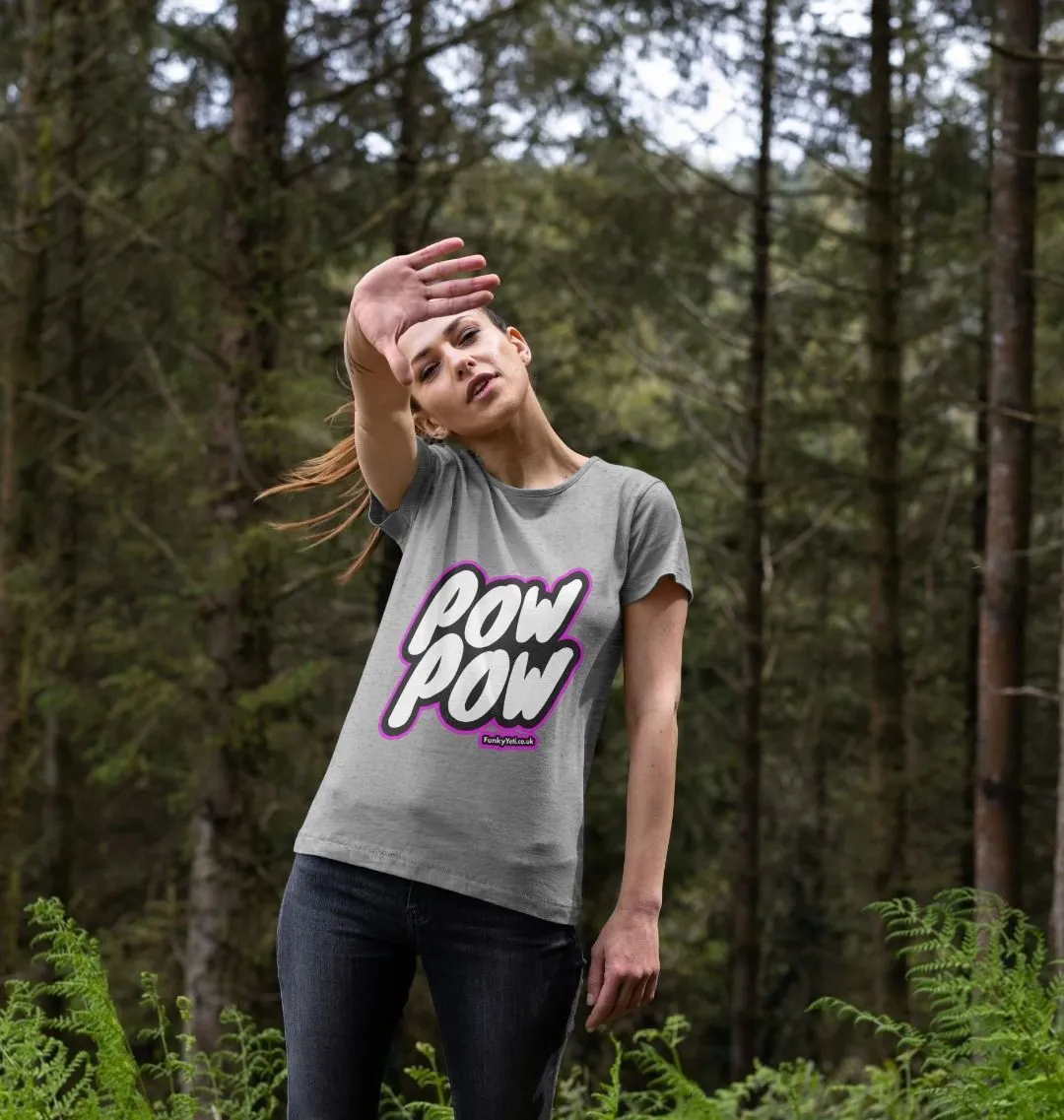 Women's Pow Pow Organic Tee